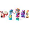 Vida the Vet, Check Up & Care - Pacchetto amicizia con 5 action figure, stetoscopio, lampada frontale e fogli adesivi, giocattoli per bambini per ragazze e ragazzi dai 3 anni in su