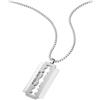 POLICE Collana da Uomo in Acciaio Inox 32024725, 55cm, Acciaio Inossidabile, Nessuna Pietra preziosa