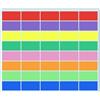 TownStix 1000 Pezzi, 50 x 25 mm - Etichette Adesive Colorate Adesivi Colorati Scuola