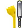 Dreamfarm Set di utensili da cucina per agrumi all-in-1 con spremiagrumi e Ozest Speed-Zester, noci, formaggio, succo di frutta e scorza - assortiti