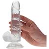 TOYZ4LOVERS Dildo Realistico Clear Sensation 16 cm