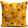 HUASHUZI federe cuscini divano 40 x 40 cm gialli ape regalo donna federe cuscini da esterno giardino balcone arredo copricuscini divano cuscino decorativi soggiorno camera da letto accessori
