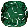 Yikko Federa per cuscino in velluto per sedie da ufficio da 38 a 48 cm, con cinghia, lavabile, protezione per casa, sala da pranzo, bar, festa di nozze (1, verde scuro)