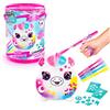 Canal Toys - Airbrush Plush Baril - Peluche Squichy Spray Art con pennarelli e Stencil - Tempo Libero Creativo per Bambini - dai 6 Anni - OFG 266