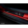 Avisa Listelli battitacco in Acciaio Inox Nero Compatibile con Mazda CX-30 2019- - Acciaio Spazzolato 'Special Edition' 4-Pezzi