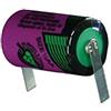 Tadiran Batteries SL 350 T batteria speciale 1/2 AA, bandiera a U al litio 3,6 V, 1200 mAh, 1 pezzo.