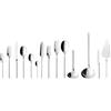 Villeroy & Boch NewWave Posate da Tavola, 113 Pezzi, Acciaio Inossidabile, Grigio (Argento)
