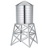 Alessi DL02 Water Tower Contenitore In Acciaio Inossidabile 18/10 Lucido