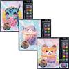 NICE SRL Diamantiny Level Up Boba Tea - Kit Crystal Art Drago, Assortito
