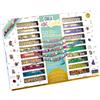 NICE SRL Nice Group - Perline ABC Precious Gold, Kit Creativo con Oltre 300 Perline