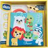 CHICCO (ARTSANA SpA) Chicco Gioco Libretto Animali, Libro Tattile Morbido per Neonati, Interattivo e Lavabile