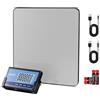 ACCT Bilancia senza fili 440 lb/200 kg - Bilancia da lettere con tara e funzione di tenuta, alta precisione di 0,02 lb/10 g - Include batterie e cavo USB per magazzino, pacchetti, bagagli