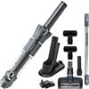 Genius Invictus One 3.0 A28340, Aspirapolvere Portatile a Batteria, Nero/Argento