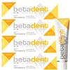 Betadent KIT 4 DENTIFRICIO SOFT per denti sensibili. Contrasta l'infiammazione gengivale. Azione sanitizzante e lenitiva. Con aloe vera, tea tree oil e ingredienti naturali. 4x100ml