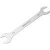 QUARKZMAN Chiave a Bocca Aperta Sottile 22mm x 24mm Metrica Sabbiatura Placcata in Acciaio Inossidabile 3cr13, Chiave a Doppia Estremità Sottile per Manutenzione Domestica