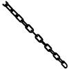 TOOLSTAR catena a maglie in plastica, 6 mm x 5 m, barriera in plastica, barriera per parcheggio, blocco di avvertimento stradale