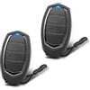 Wvoillty 433,92 MHz Telecomando Cancello,2 Pezzi Telecomando compatibile con MOTORLINE,Telecomando per Cancelli per MOTORLINE Falk MX4SP MXS4SP MX5SP RCM DSM,4 Canali