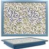 The Leonardo Collection Lesser & Pavey Willow Bough - Vassoio imbottito con cuscino imbottito, perfetto per mangiare sul divano, vassoi per mangiare a casa