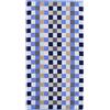 Cawö Home Asciugamani Unique Karo 942 zaffiro - 11 telo doccia 70 x 140 cm