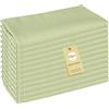 SUPAWAY 12 Tovaglioli morbidi in misto poliestere-lino Tovaglioli in tessuto 40x40cm Tovaglioli in mussola per uso quotidiano, cucina, ristorante, festa, Natale, matrimonio, compleanno (Verde Salvia)