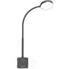 PRINCEWAY Lampada da Lettura Applique da Parete LED Nera, Luce da Comodino LED Dimmerabile con Spina per Camera da Letto, 3 Modalità di Colore, Angolo di illuminazione 110°, Porte di Uscita USB
