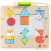 HABA Forme per Gioco Magnetico - Giocattolo Magnetico con Penna Magnetica e Motivi Geometrici - Promuove Le capacità motorie e l'apprendimento dei Colori a Partire dai 3 Anni - 2012362001