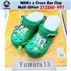 Crocs Zoccolo M&M's x Crocs Bae Multi Glitter 212260-997 taglia unisex