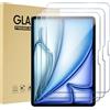ProCase Pellicola iPad Air 13 Pollici M3/M2 2025/2024, Vetro Temperato per iPad Air 13 (Modello:A3268 A3269 A2898 A2899 A2900), Anti Graffio,Durezza 9H -3 Pezzi