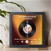 Generic Calamita da frigorifero con album musicale, magnete per frigorifero musicale personalizzato con foto, magnete per frigorifero musicale personalizzato può suonare canzoni per coppie amanti della musica
