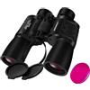 BORWOLF 10X50 ED 26MM Ocular Grande Binocolo Zoom Professionale per Birdwatching e Caccia, Turismo, Arrampicata, Concerti