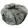 CUCUBA Cappello Colbacco in Pelliccia di Coniglio Colore Grigio Taglia XL