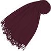 LORENZO CANA - Pashmina - Basic - Donna rosso rosso vivo