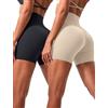 VOENXE Pantaloncini Palestra Donna,Vita Alta Shorts Sportivi Leggins Corti,Pantaloncino Yoga Push Up,Pantaloni Corti Fitness Elastici,Biker Shorts Women per Ciclismo Jogging