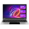 bvate PC Portatile 14 Pollici Computer Portatile 8GB RAM 256GB SSD RPM 600 Notebook Celeron Fino a 2.8Ghz Laptop Win 11 con Mouse Wireless & Adesivi per Tastiera Italiana-Sliver