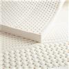 ARyako Topper Materasso in Lattice Naturale 100% - Fermezza Media - Taglia Queen - Topper Materasso Per Divano Letto, Roulotte, Materasso Duro, Doppio,10cm,80x190cm(31x75in)