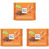 Ritter Sport Caramello Salato, Tavoletta di Cioccolato al Latte con Burro e Caramello Salato Croccante in Pezzi, Cacao 100% Certificato Sostenibile, 100 g (Confezione da 3)