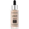 Eveline Cosmetics Fondotinta Liquid Control HD con Niacinamide, Acido Ialuronico e Collagene Vegetale - Trucco Idratante e Traspirante, Tenuta 24 Ore