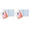 Favorit Portalistino Personalizzabile 30 Buste Lisce, 15 x 21 cm, Trasparente (Confezione da 2)