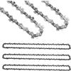 Hoypeyfiy Catena per motosega da 45,7 cm, 62 maglie di ricambio, per Husqvarna 136, 137, 141, 142, ricambio per Mac Allister MCSWP2400S MCSWP2400S-2 (3)