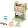 Set di giocattoli per macchina da caffè in legno per bambini, realistica,