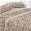 Burrito Blanco | Completo lenzuola | Letto da 150 a 160 cm. (+misure disponibili) | Design 049 | Colore cannella (150-160x190/200cm.)