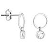 SOFIA MILANI - Orecchini da Donna in Argento 925 - con Pietra Zircone - Orecchino Pendente - E2619