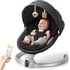Helangel Sdraietta Neonati Elettrica, Dondolo Neonati Elettrico per bambini con telecomando e wireless per stile di controllo APP fino a 9 kg di peso con imbracatura di sicurezza a 5 punti