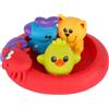 Playgro Gioco da Bagno 3 Amici Galleggianti, Impermeabile/Antisporco