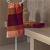 Fazzini CROMATISMI COPPIA OSPITE+ASCIUGAMANO FAZZINI, 6 - BURGUNDY-ZUCCA