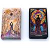 Generico Cosmic Garden Tarot, Mazzo di 78 Carte Illustrate, Tarocchi Divinatori con Design Artistico e Mistico