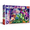 Trefl - Draghetto Diplodok ed i suoi Amici - Puzzle 100 Pezzi - Puzzle di Natale con i Protagonisti della Fiaba, per Bambini dai 5 anni