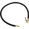 Unifizz Tubo di prolunga per pompa compressore e valvola per pneumatici, adattatore in rame e nylon per auto, moto, bici, 60 cm, Q40075A