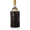 Vacu Vin Raffreddatore per Vino Flessibile - Riutilizzabile - Nero - Glacette per Bottiglie Standard - Raffreddamento Efficiente