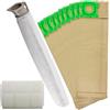 Utiz 10 sacchetti e 2 filtri Service Pack per aspirapolvere Sebo Serie X X1 X2 X3 X4 X5 370 470 Aspirapolvere Alternativa a 5094ER 5093ER